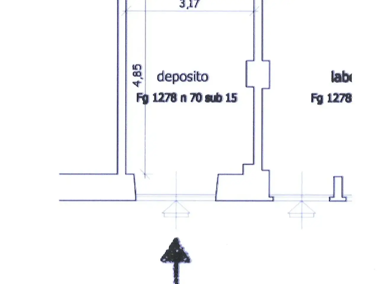 Magazzino in Via degli Artisti, Torino, {3} - Planimetria 1
