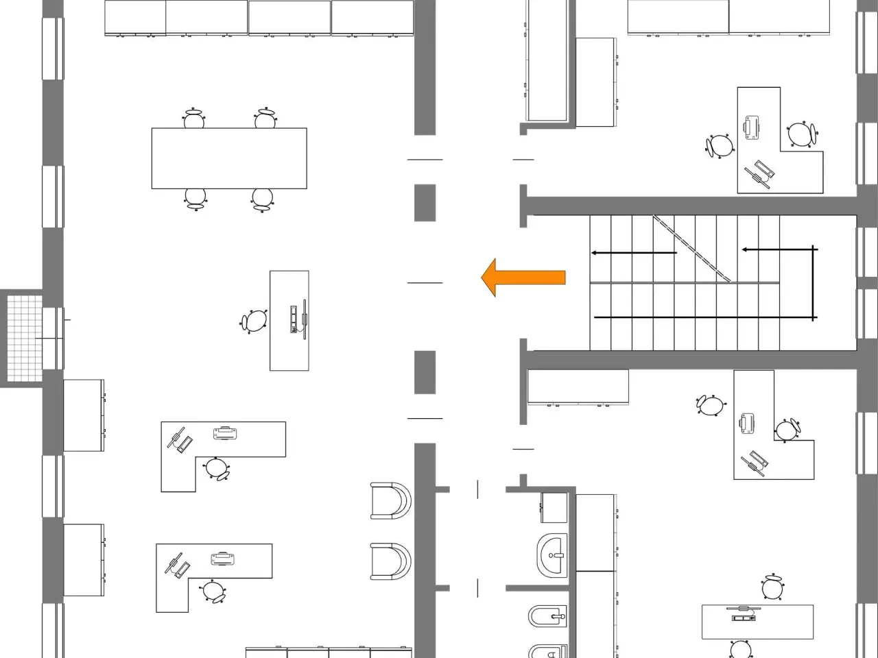 Ufficio in Viale della Vittoria, Vittorio Veneto, {3} - Planimetria 1