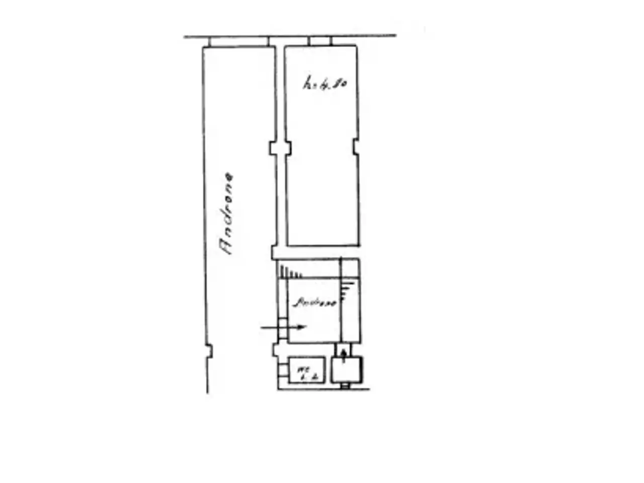 Negozio in Via Cesare Battisti, Scafati, {3} - Planimetria 1