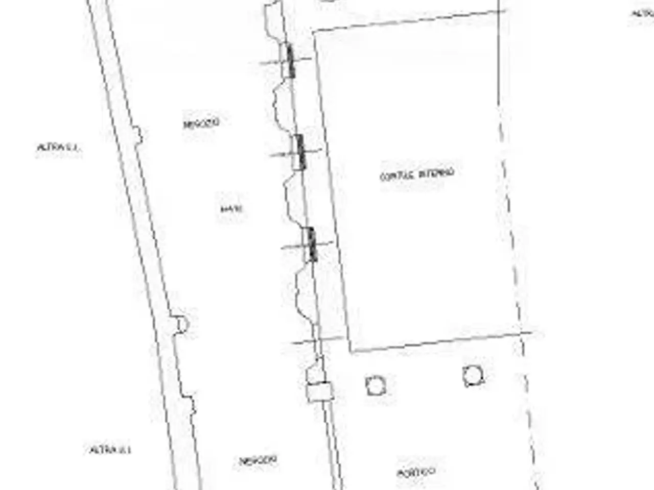 Negozio in Corso di Porta Ticinese 22, Milano, {3} - Planimetria 1