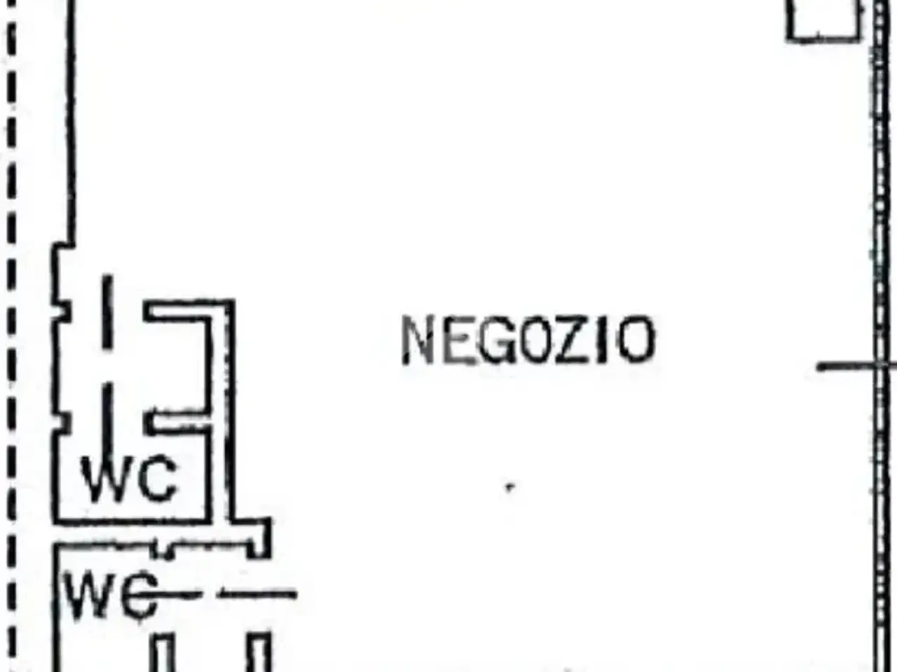 Negozio in Via Palma Il Vecchio, Bergamo, {3} - Planimetria 1