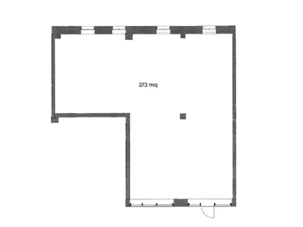 Negozio in Via Villanova 6, San Bonifacio, {3} - Planimetria 1