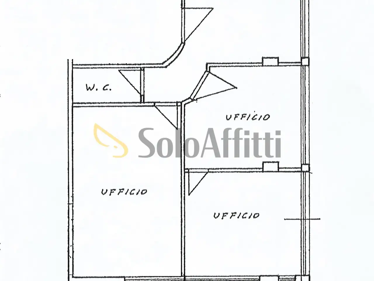 Ufficio in Via Ivo Oliveti, Fiumicino, {3} - Planimetria 1