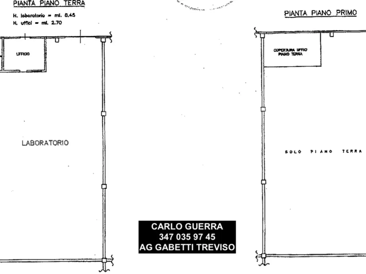 Capannone in Via Abate Tommaso 1, Quarto D'Altino, {3} - Planimetria 1