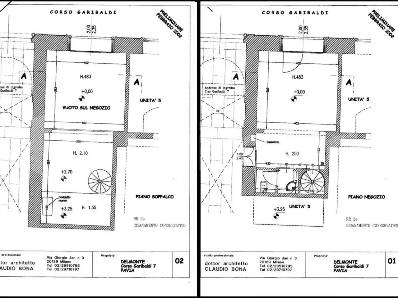 Negozio in Corso Garibaldi  7a, Pavia, {3} - Planimetria 1