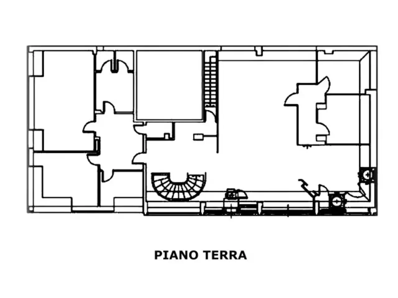 Ufficio in Via Montebello della Battaglia 2 2, Pavia, {3} - Planimetria 1