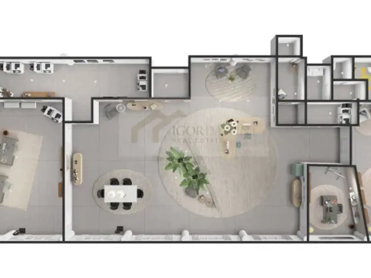 Ufficio in Via Crispi, Bolzano, {3} - Planimetria 1