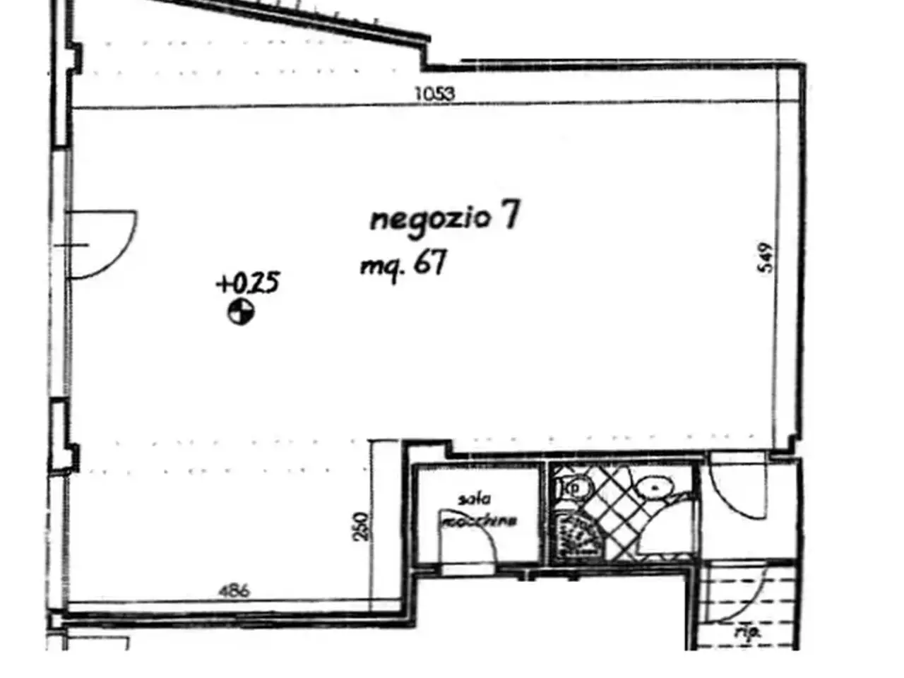 Locale commerciale in , Fucecchio, {3} - Planimetria 1