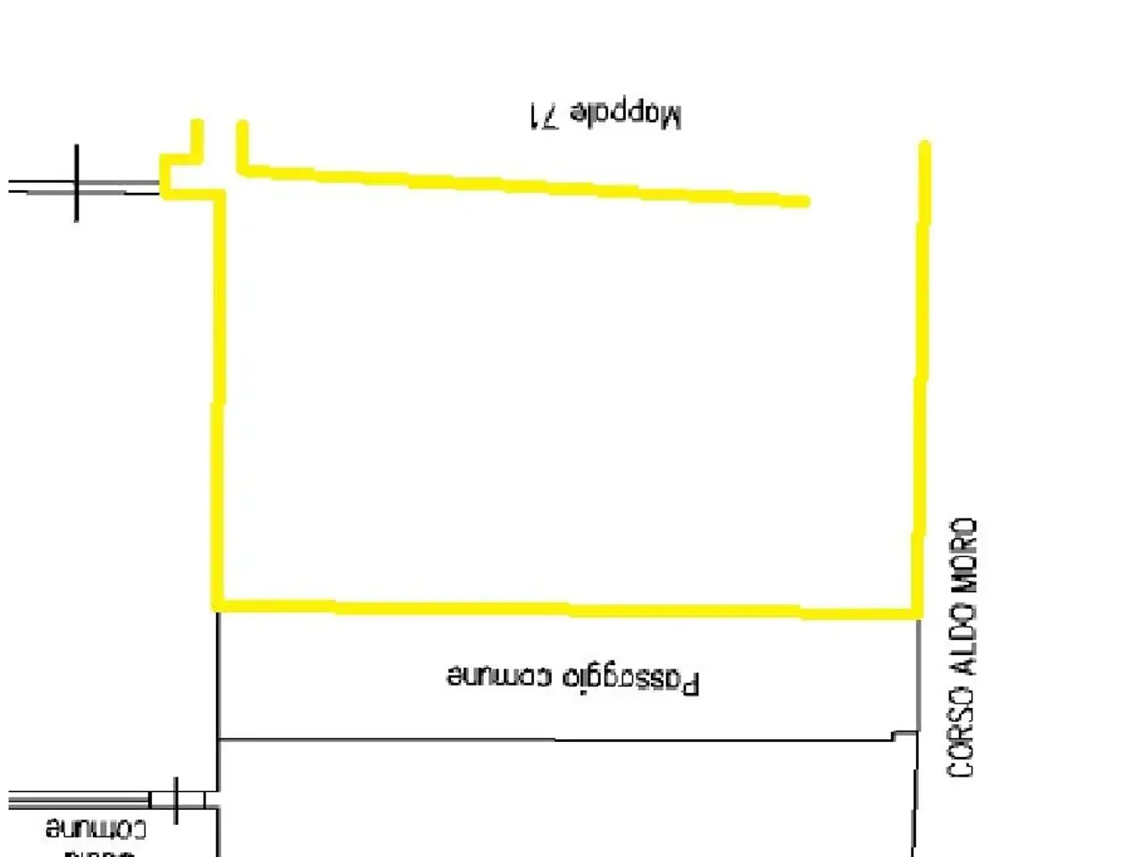 Negozio in Corso Aldo Moro 22, Rudiano, {3} - Planimetria 1