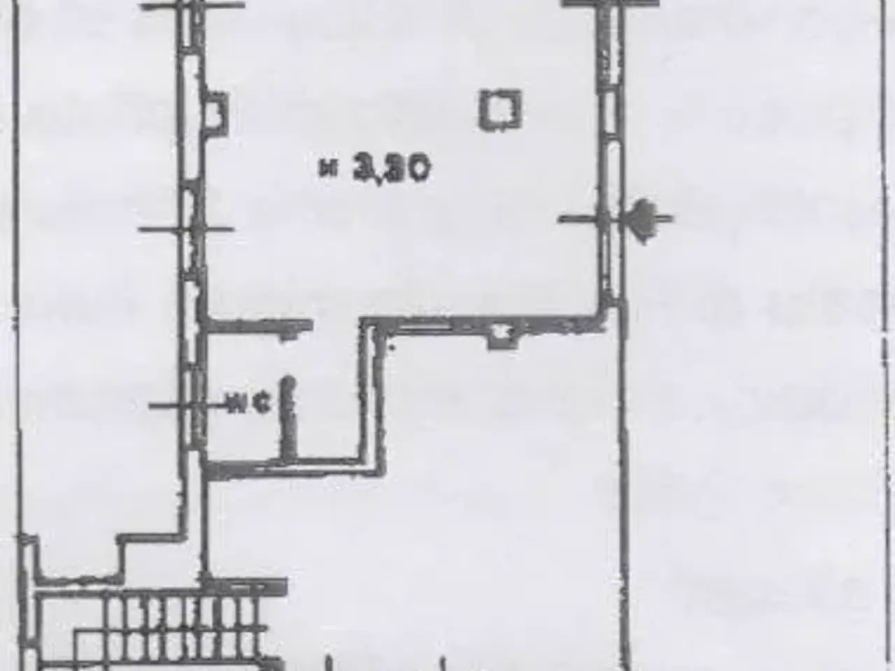 Negozio in Via dei Pini, Pieve Emanuele, {3} - Planimetria 1