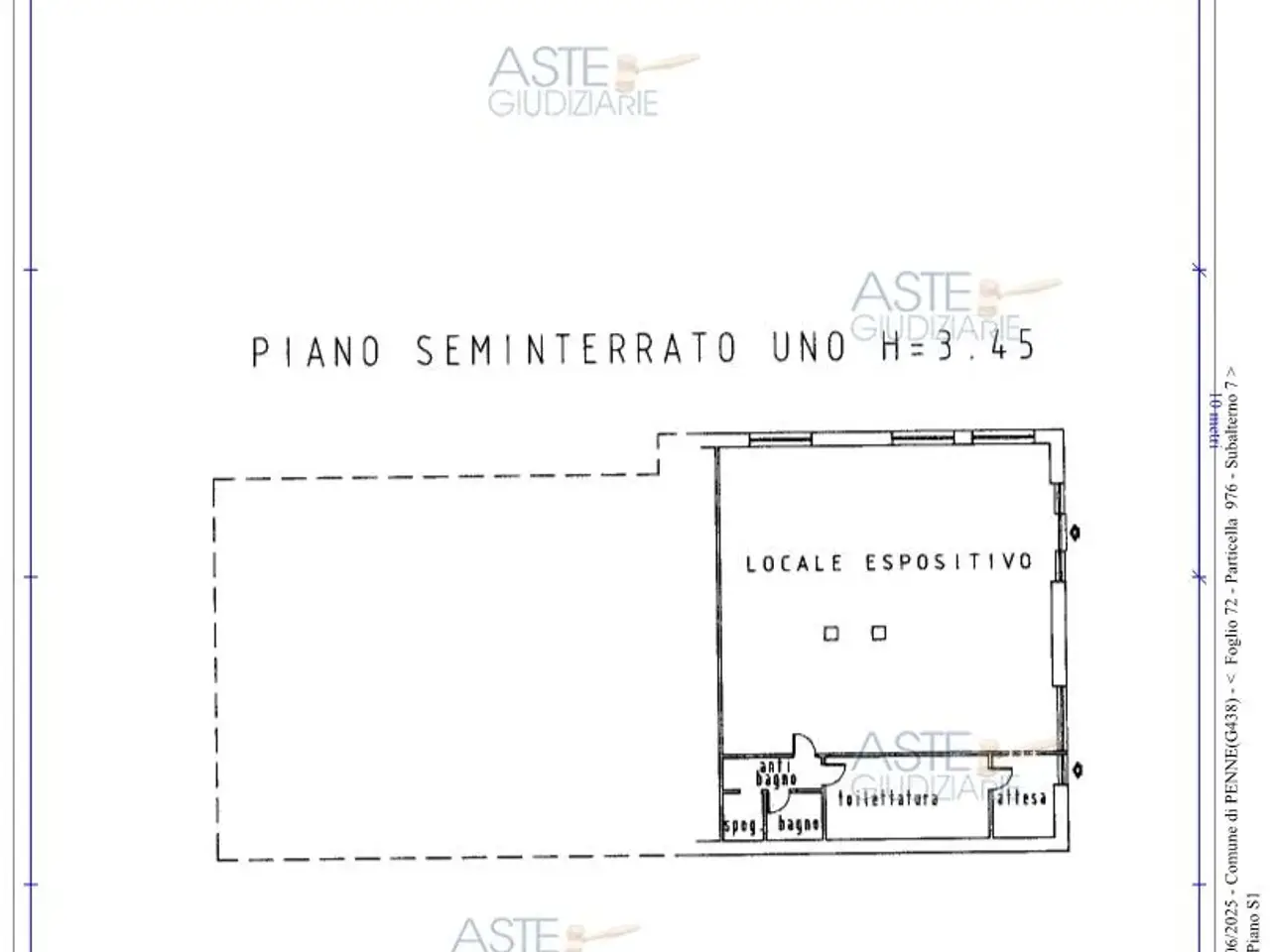 Fabbricato misto in Via Francesco Verrotti, 15/17, 65017 Penne Pe, Italia 15, Penne, {3} - Planimetria 1