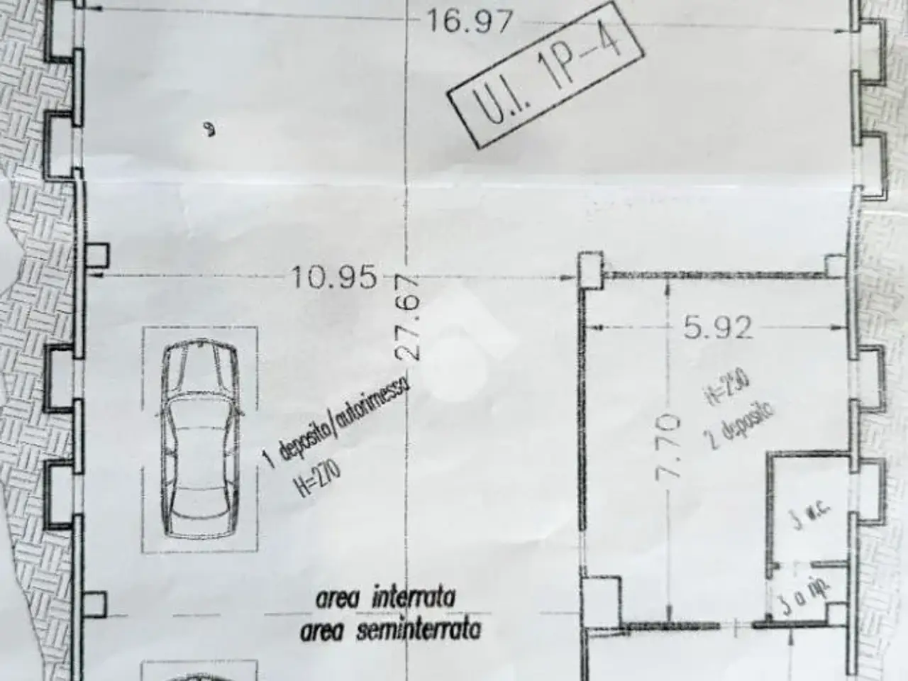 Capannone in Via Ranco 4, San Marino, {3} - Planimetria 1