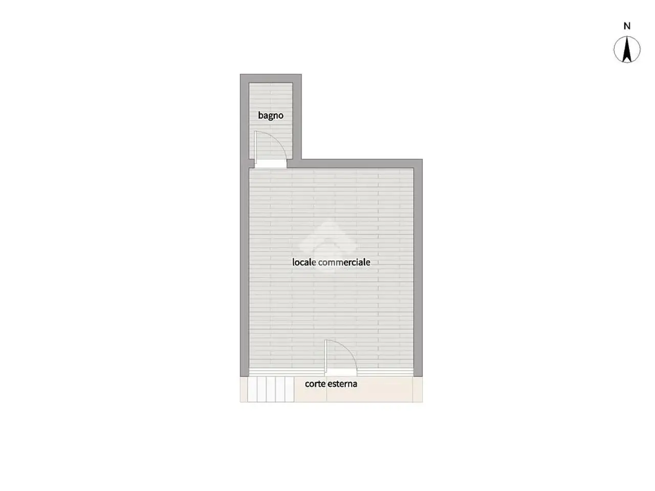 Ufficio in Via Roma 60, Costa Volpino, {3} - Planimetria 1