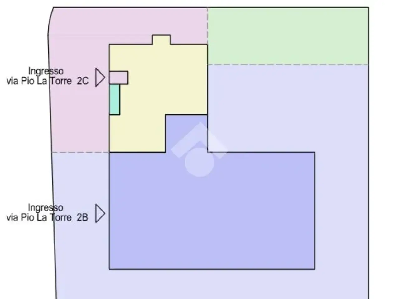 Ufficio in Via Pio La Torre 2, Savignano Sul Rubicone, {3} - Planimetria 1