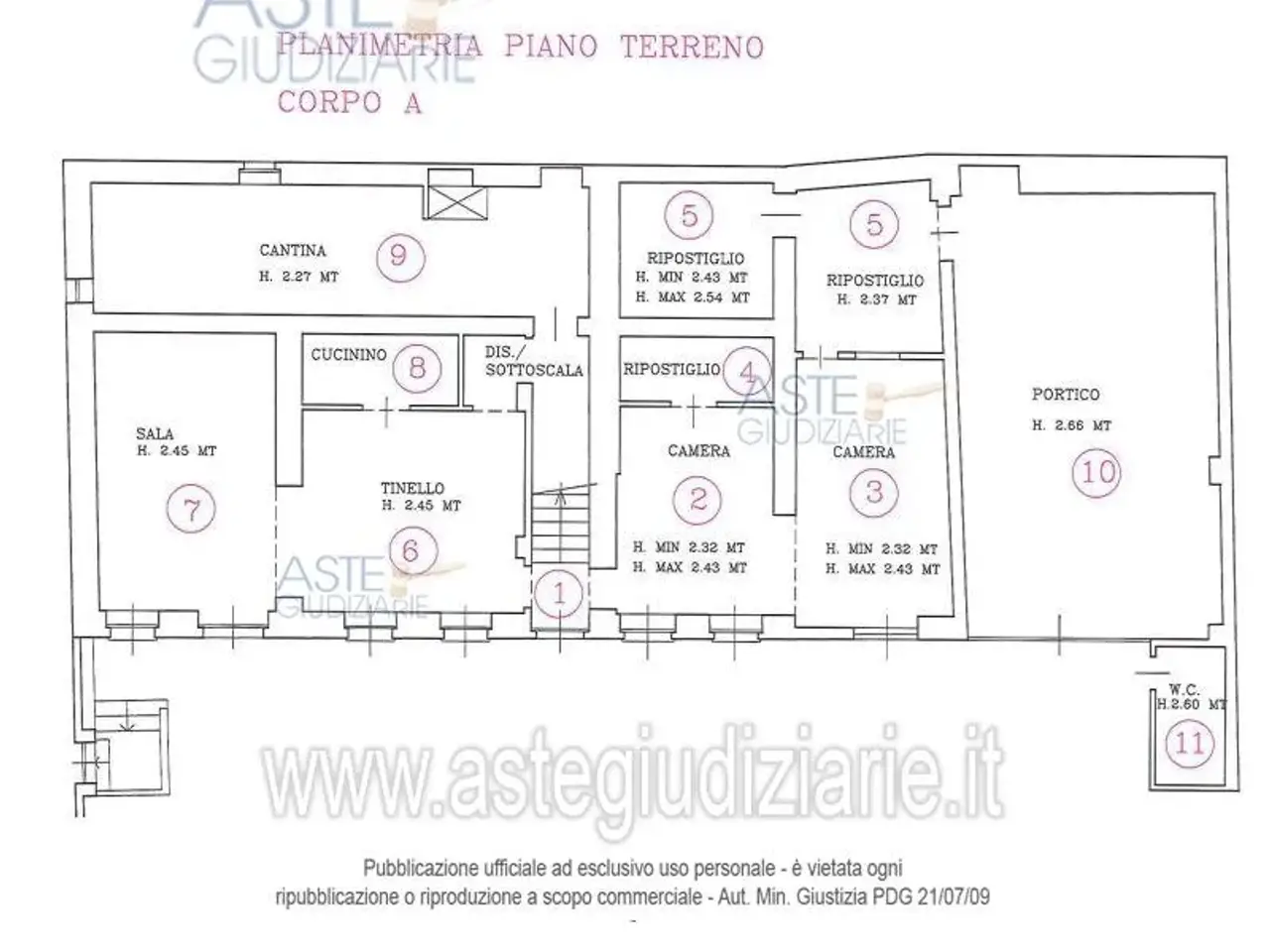 Fabbricato misto in Via S. Giovanni, 37, 14014 Capriglio At, Italia 37, Capriglio, {3} - Planimetria 1