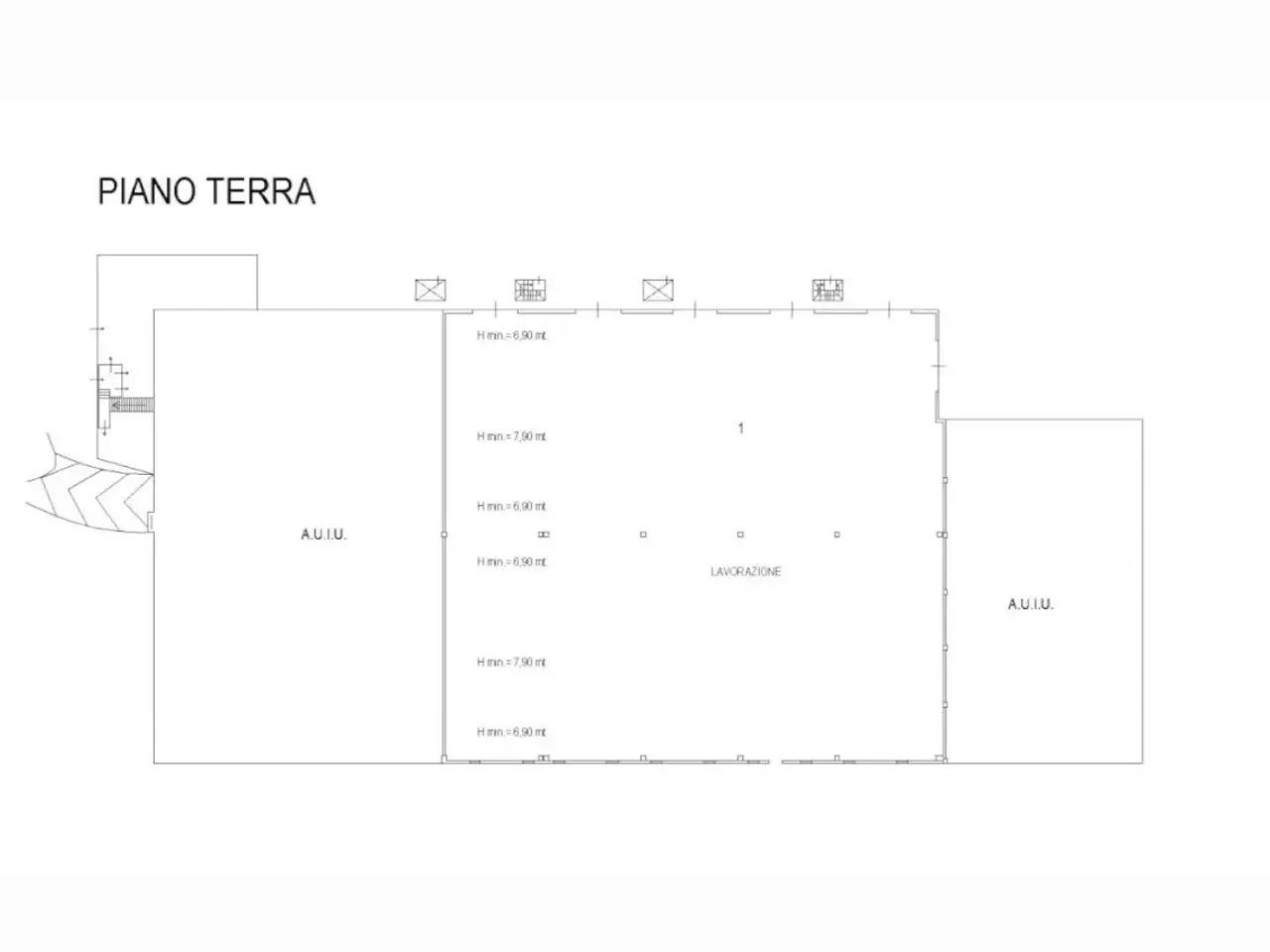 Capannone in Sp2, 70038 Terlizzi Ba, Italia, Terlizzi, {3} - Planimetria 1