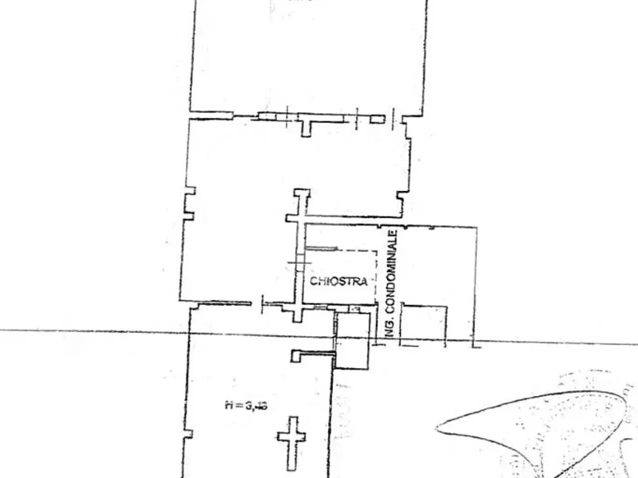 Magazzino in Via del Testaio 89, Livorno, {3} - Planimetria 1