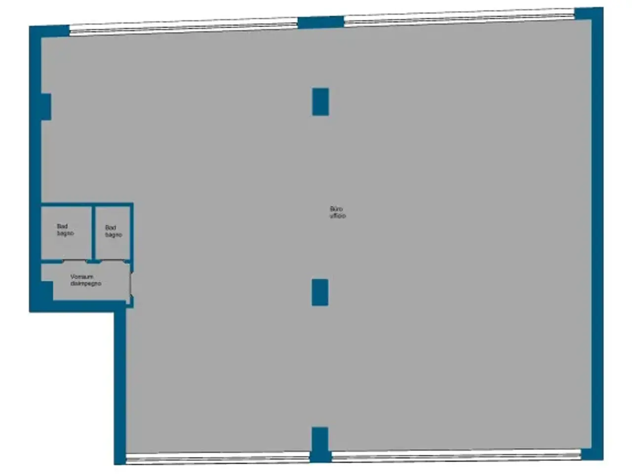 Negozio in Via Innsbruck, Bolzano, {3} - Planimetria 1