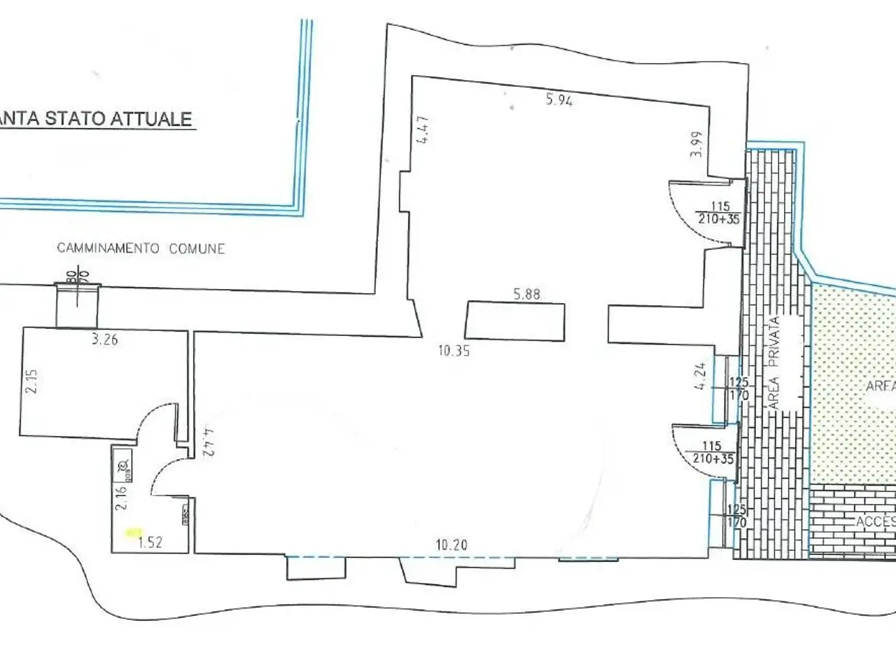 Ufficio in Via Guglielmo Marconi 9, Ranica, {3} - Planimetria 1