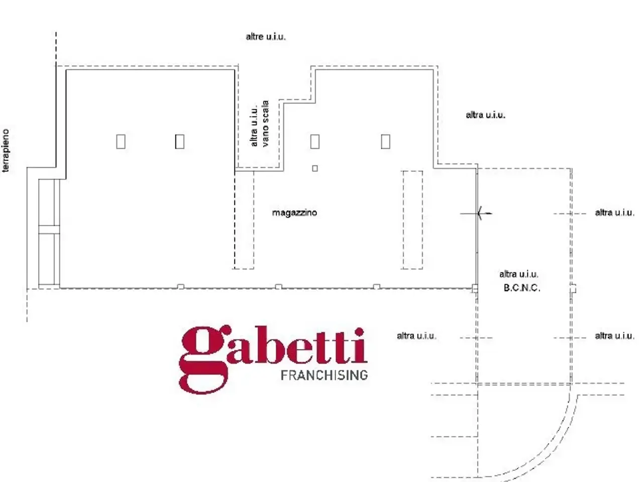 Magazzino in Via Carlo E Novello Rosselli 6, Alessandria, {3} - Planimetria 1