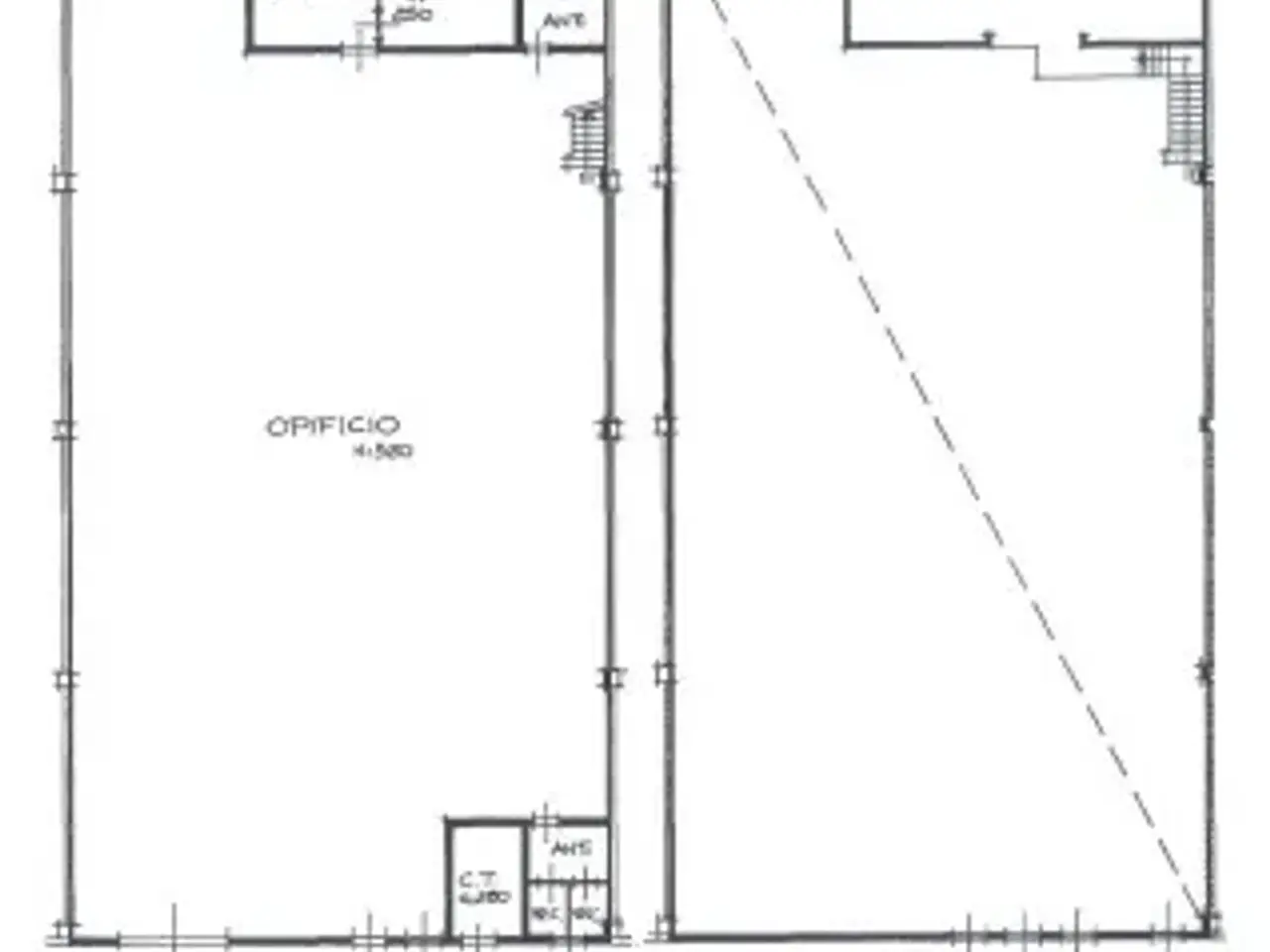 Capannone in Via Benjamin Franklin 4, Carpi, {3} - Planimetria 1