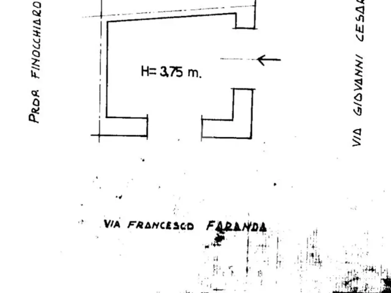 Magazzino in Deposito Via Francesco Faranda 16, Messina, {3} - Planimetria 1