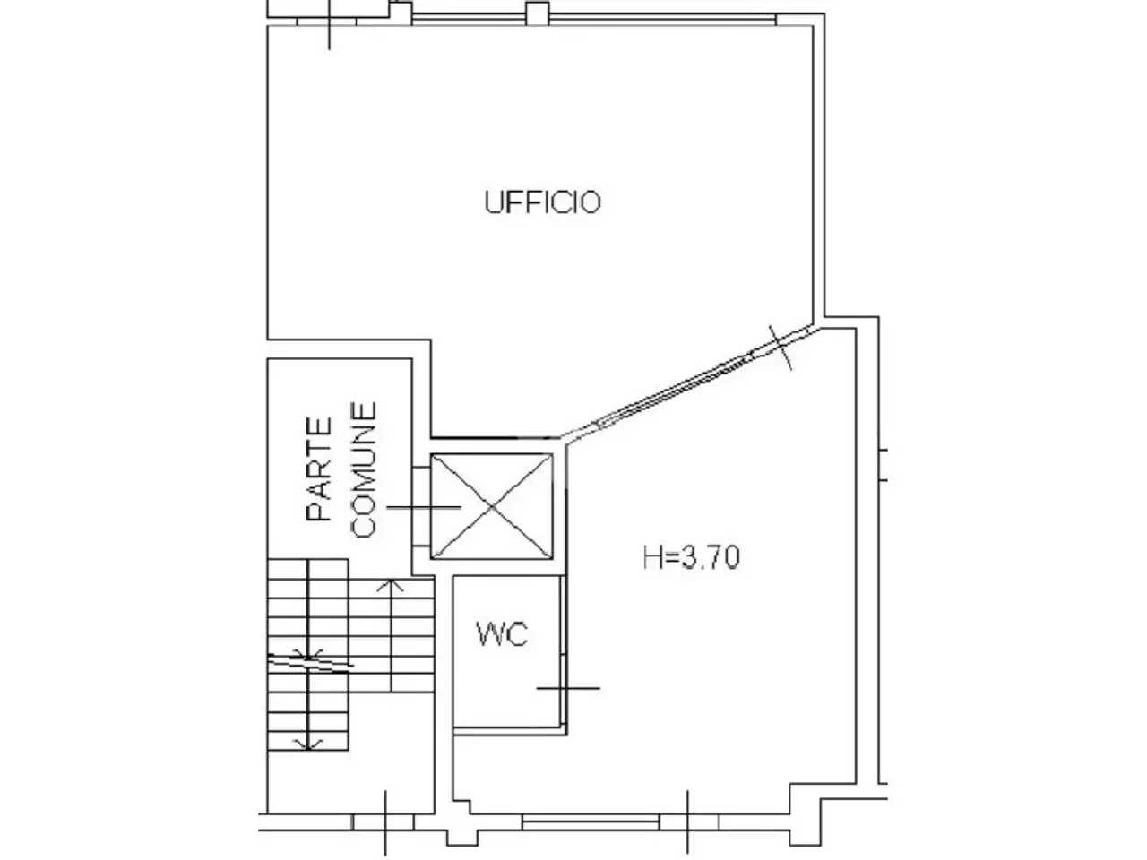 Ufficio in Via Oratorio 14, Vobarno, {3} - Planimetria 1
