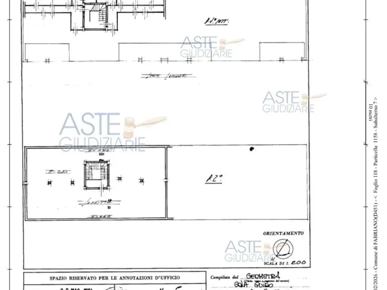 Garage in Via La Viola, 4, 60044 Marischio An, Italia 4, Fabriano, {3} - Planimetria 1