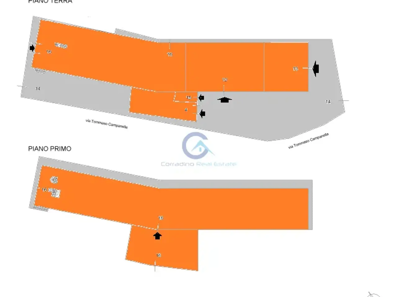 Palazzina commerciale in Viale Tommaso Campanella 15, Catanzaro, {3} - Planimetria 1