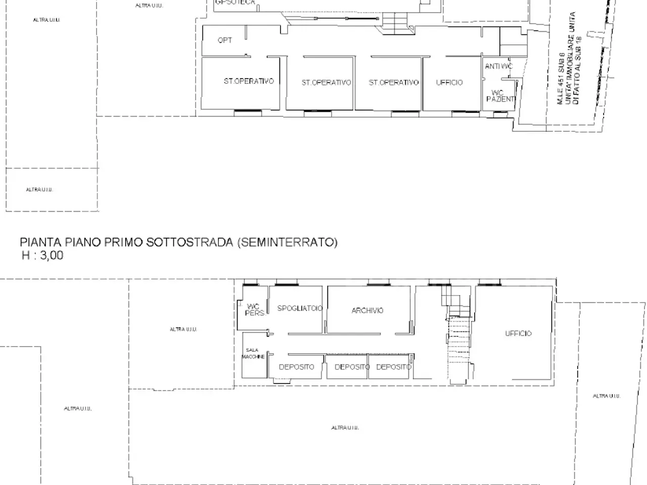 Laboratorio in Via Carducci  82, Rovigo, {3} - Planimetria 1