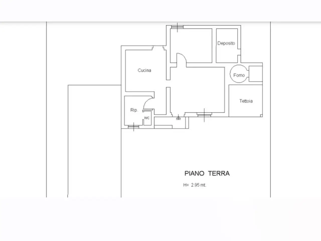 Villa unifamiliare in vendita, Via Ulisse 158, Pisticci - Planimetria 1