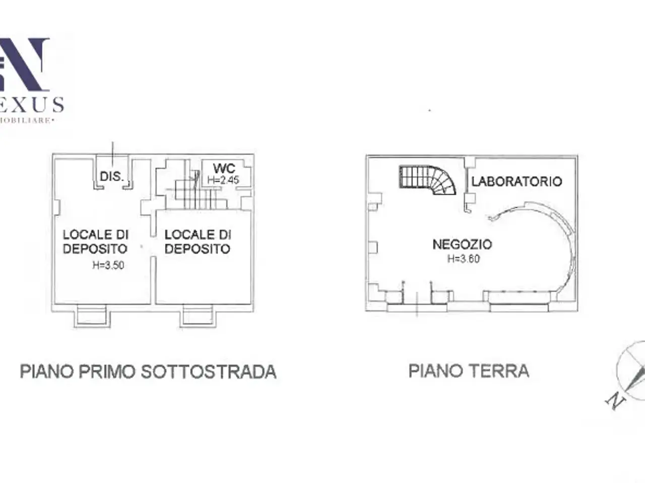 Negozio in Via Montevecchio 54, Fano, {3} - Planimetria 1