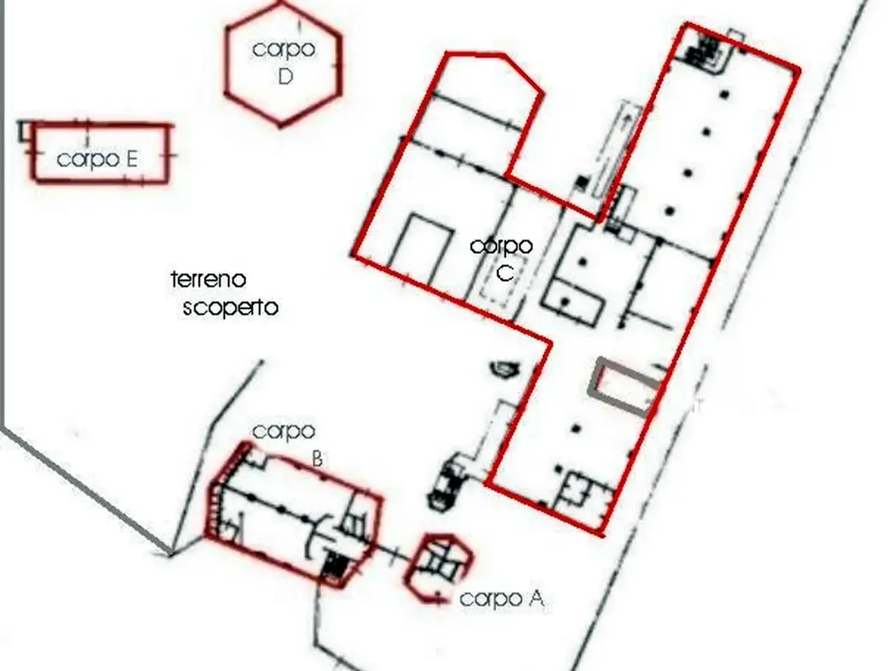 Laboratorio in Via Monte Cassino, Baranzate, {3} - Planimetria 1