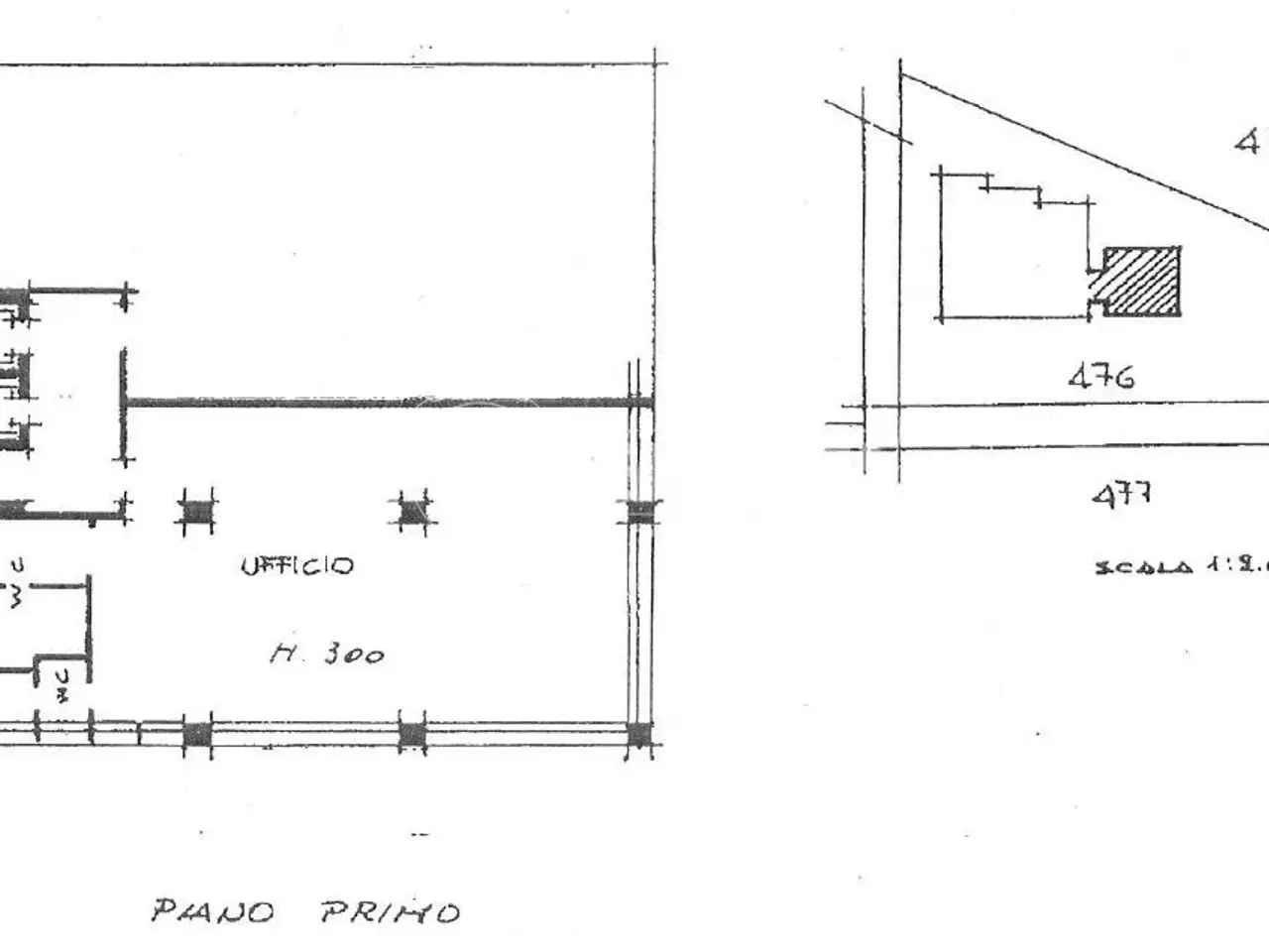 Ufficio in Via Caduti di Sabbiuno 1, Anzola Dell'Emilia, {3} - Planimetria 1