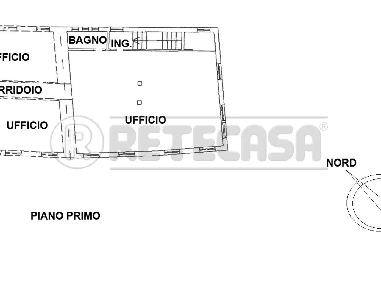 Ufficio in Via Luigi Cazzavillan 34, Arzignano, {3} - Planimetria 1