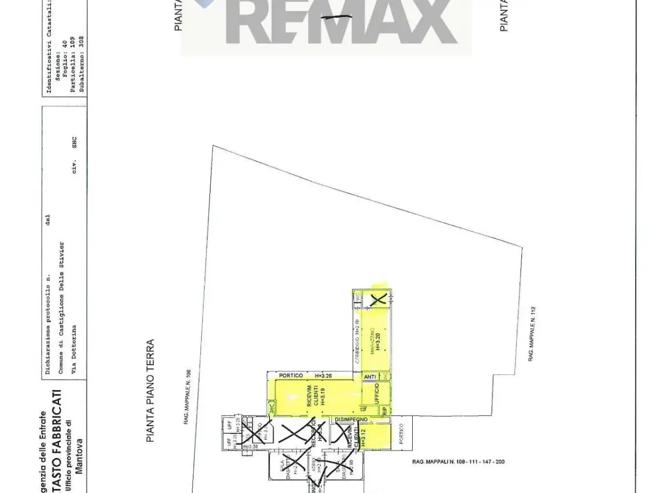Negozio in Via Dottorina 88, Castiglione Delle Stiviere, {3} - Planimetria 1