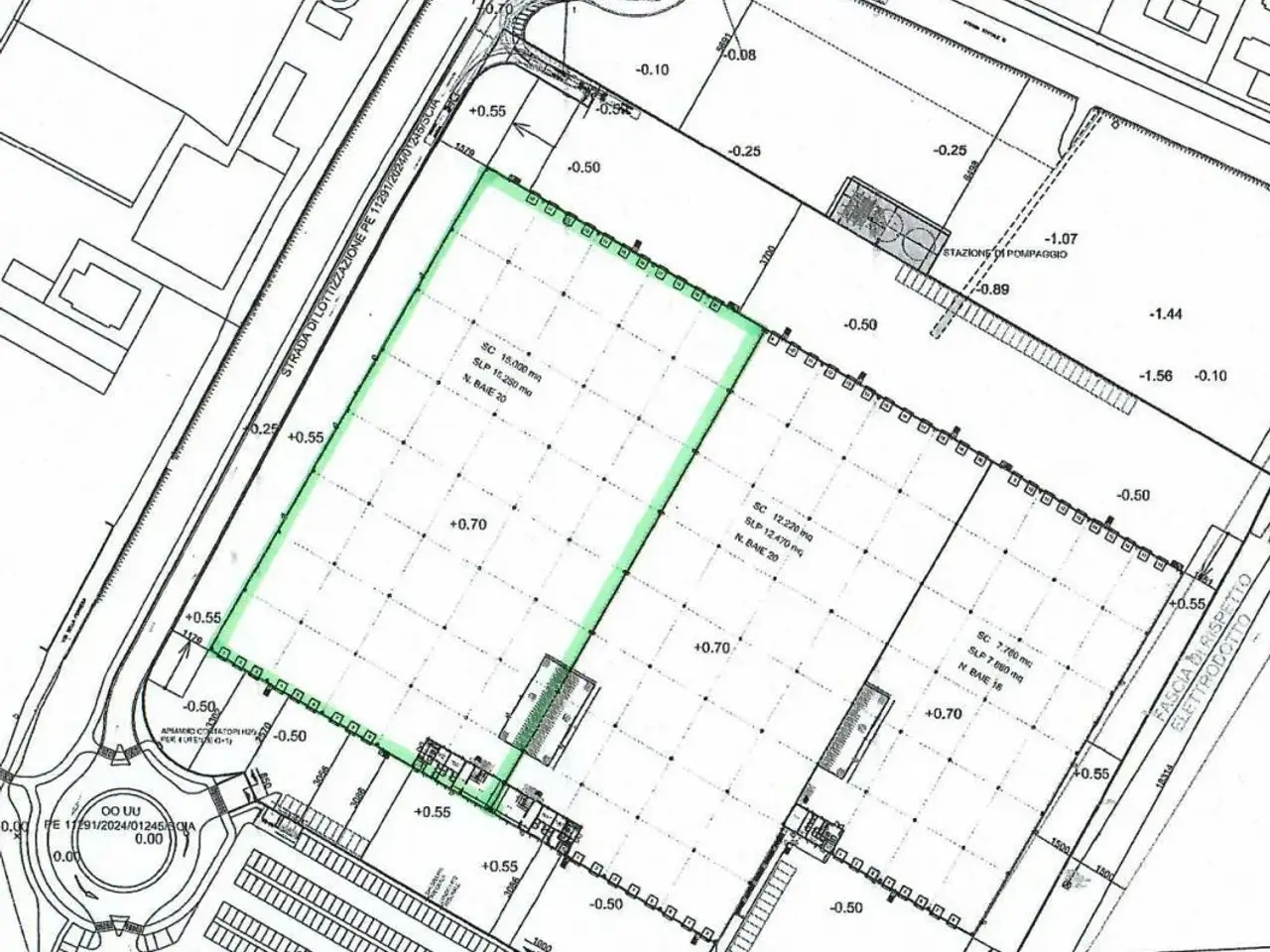 Capannone in Via dell'Industria, Travagliato, {3} - Planimetria 1