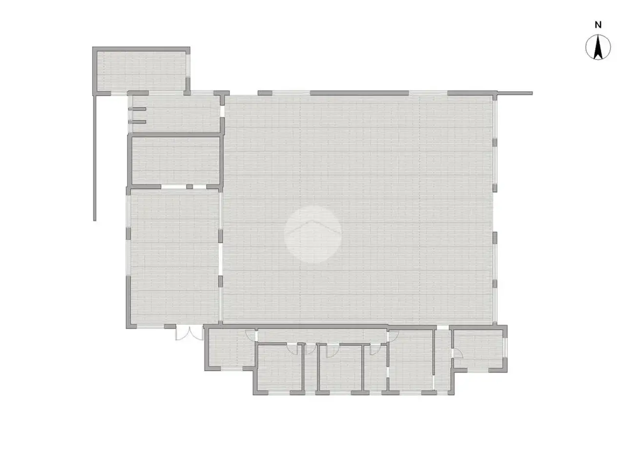 Capannone in Via Nuovo Villaggio 2, Acquafredda, {3} - Planimetria 1