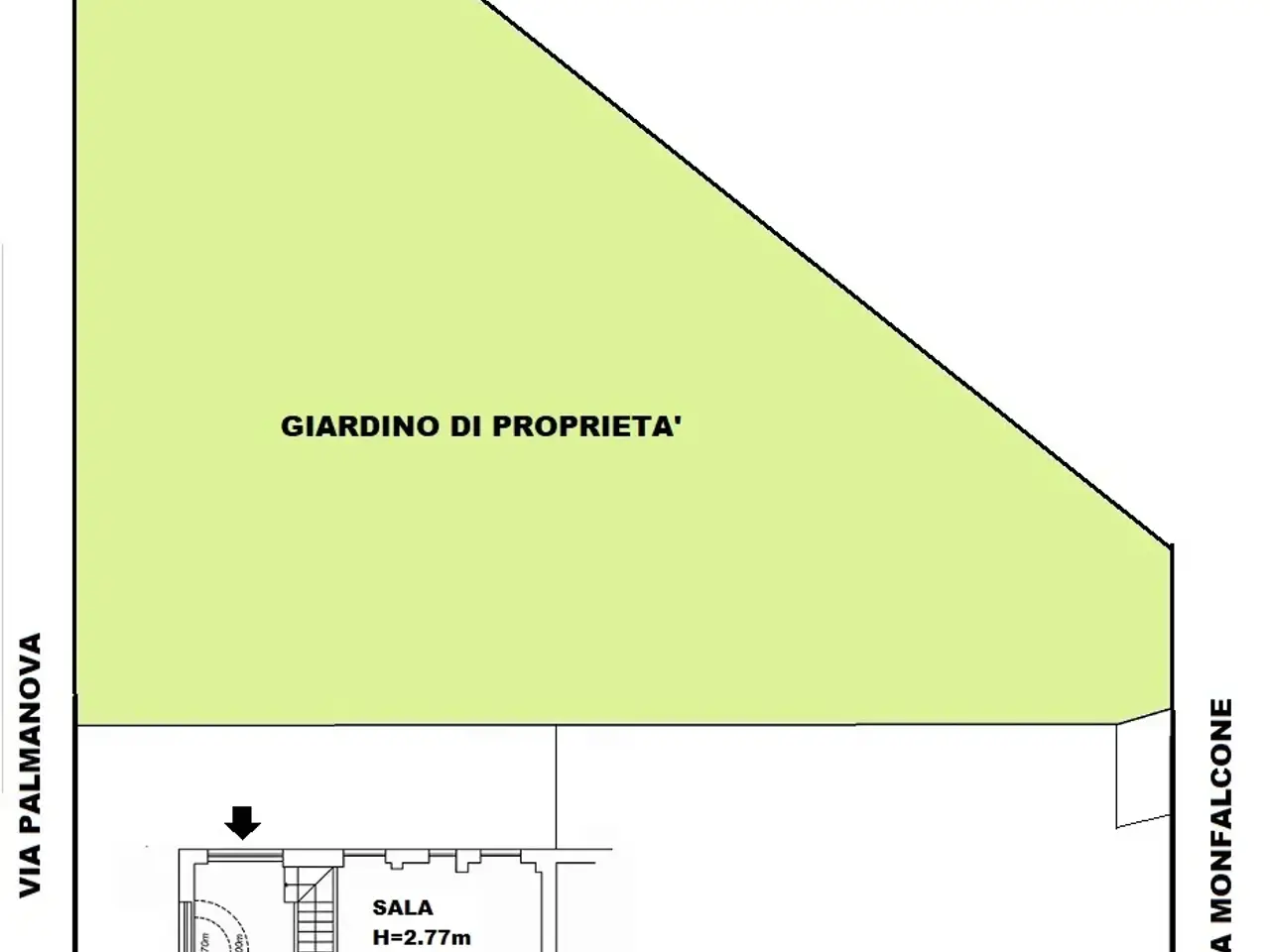 Bar - Ristorante in Via Privata Varallo 1, Milano, {3} - Planimetria 1