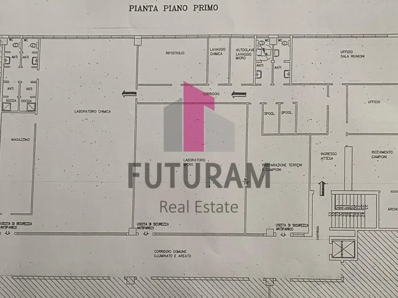 Ufficio in Via Roma 2, Masera' Di Padova, {3} - Planimetria 1