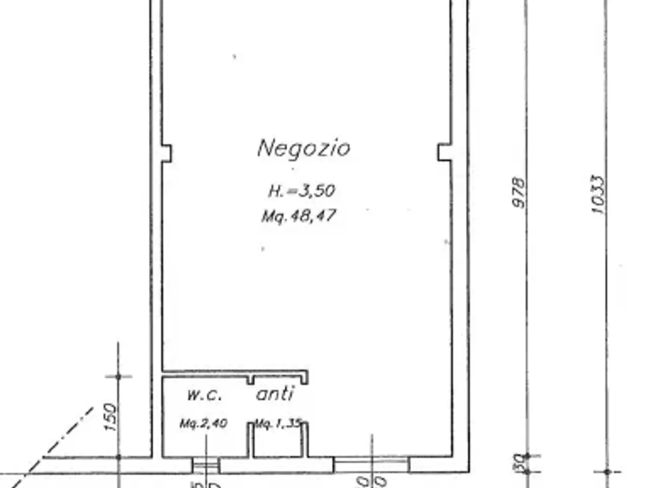 Negozio in , Savignano Sul Panaro, {3} - Planimetria 1