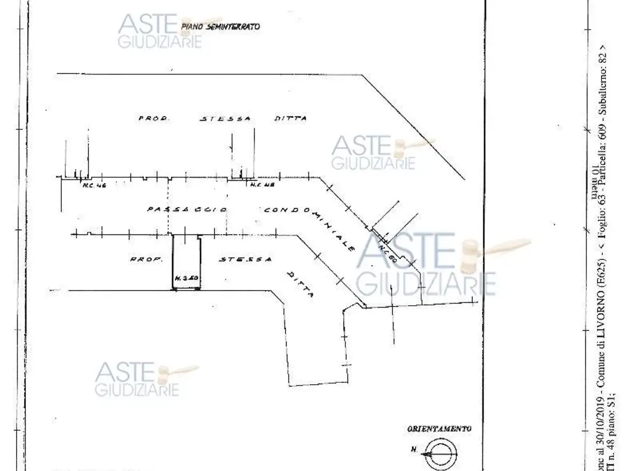 Garage in Via Pier Donato Sommati, 48, 57128 Livorno LI, Italia 48, Livorno, {3} - Planimetria 1