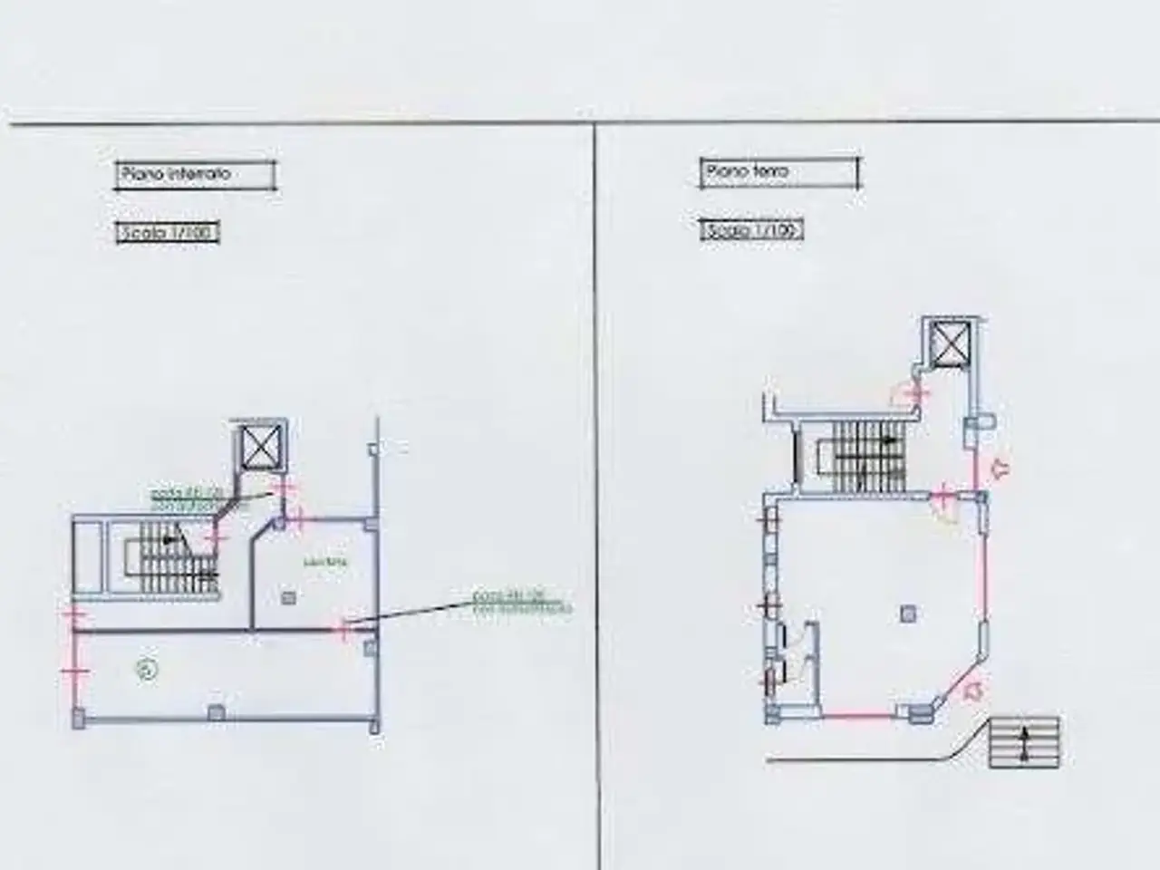 Negozio in Piazza Baudino, Piossasco, {3} - Planimetria 1