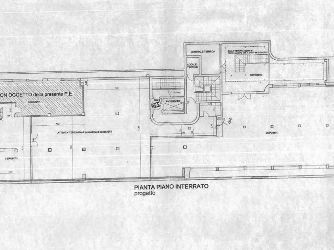 Capannone in V.Le Valassina 190, Lissone, {3} - Planimetria 1