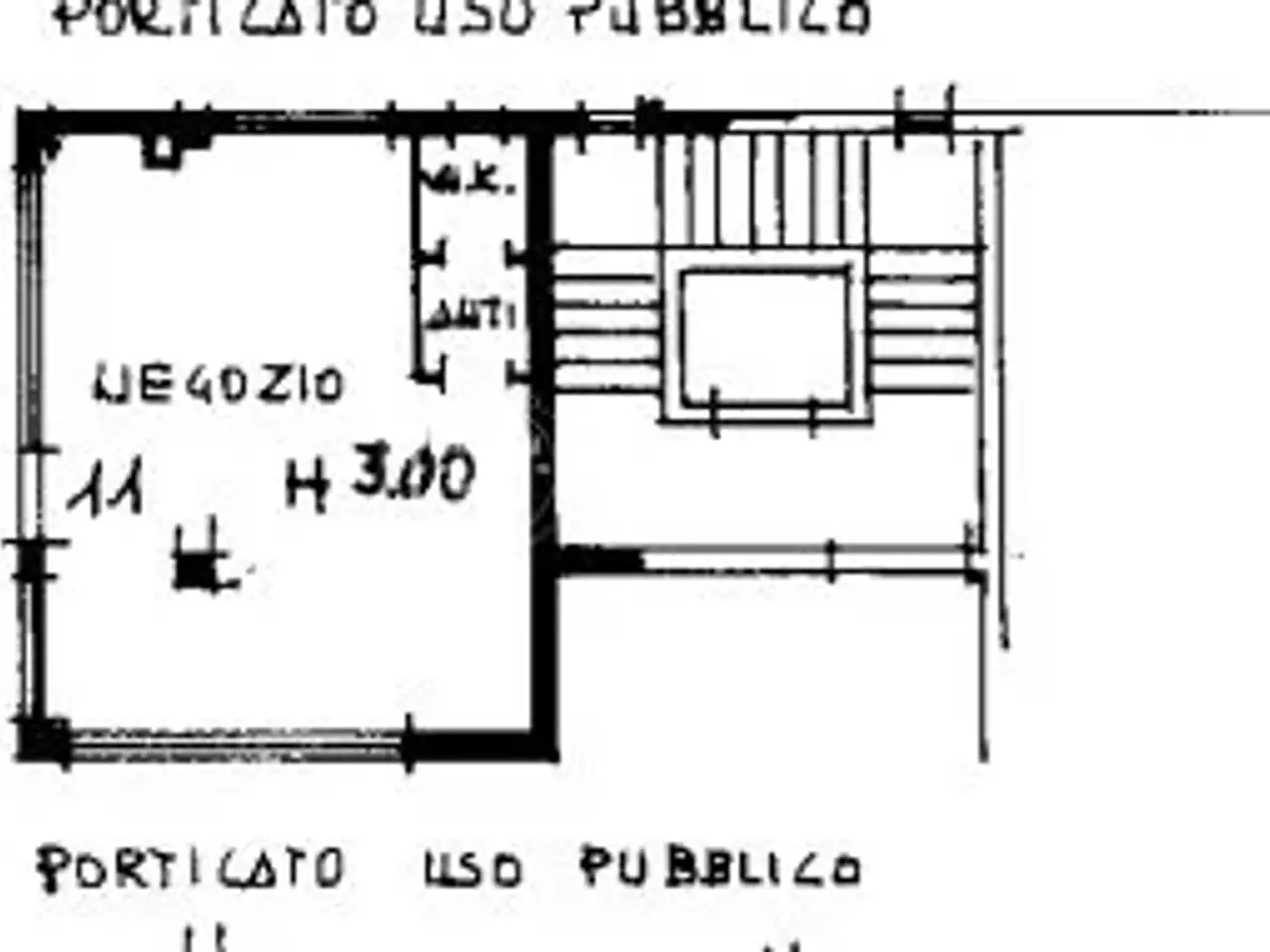 Negozio in Via Carlo Marx 10/C, Casalgrande, {3} - Planimetria 1