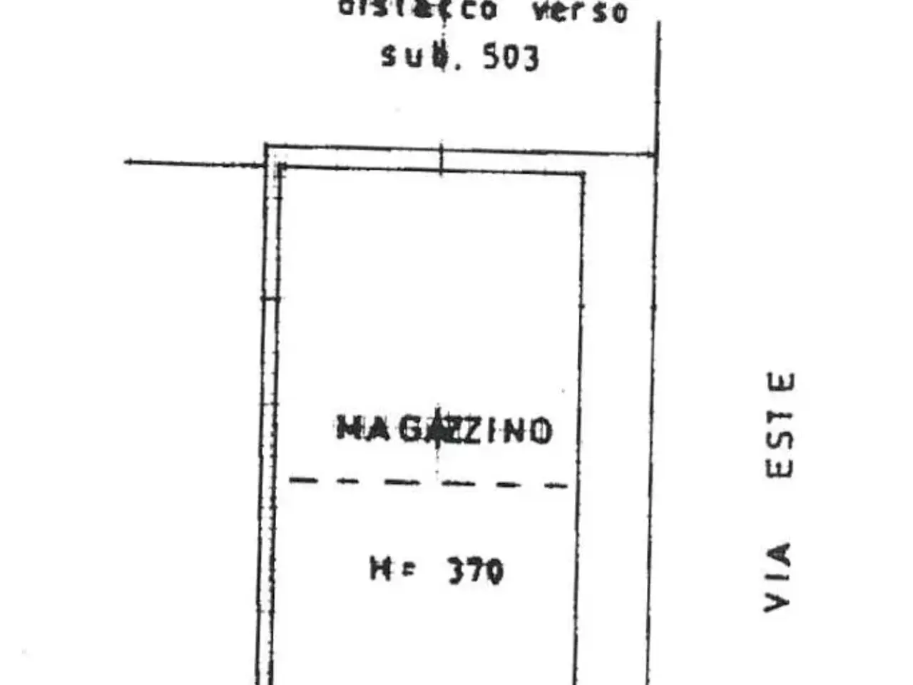 Magazzino in Via Este 5, Bracciano, {3} - Planimetria 1