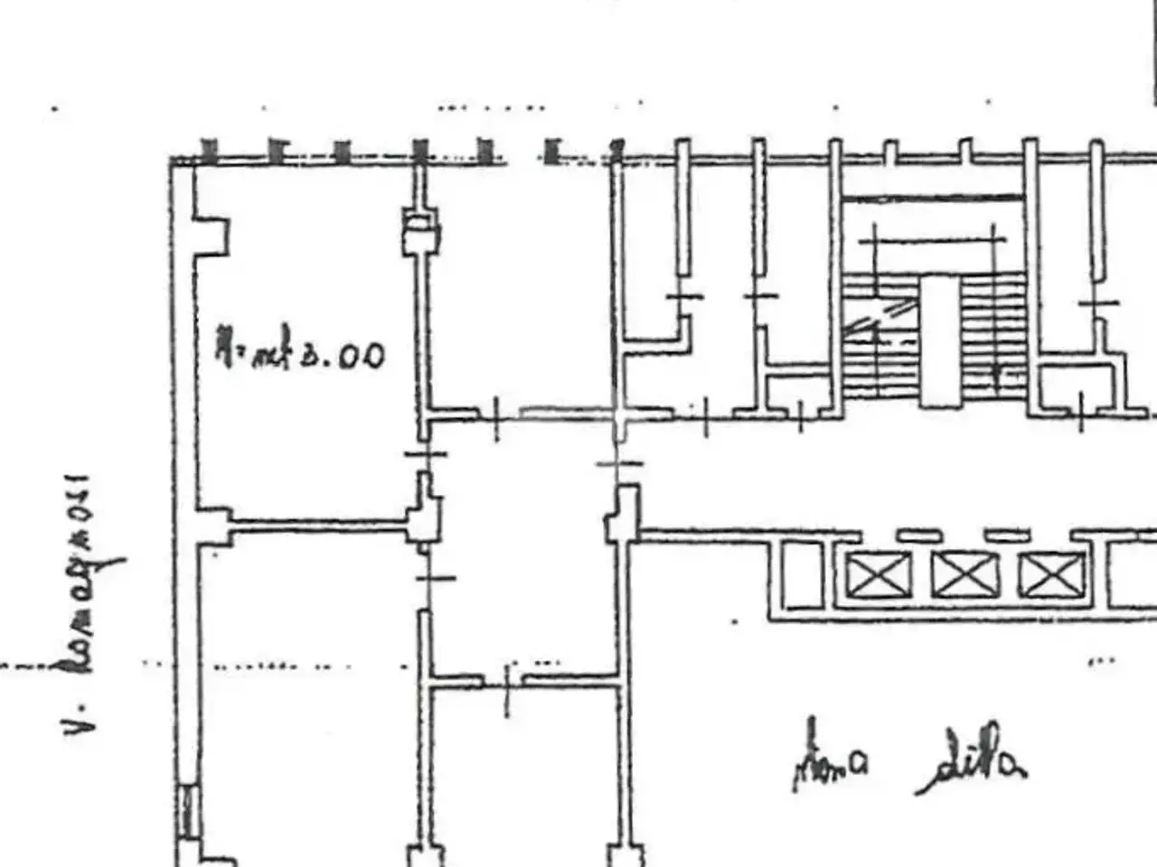 Ufficio in Corso Filippo Turati 11, Torino, {3} - Planimetria 1