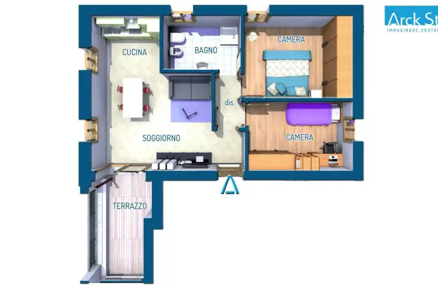 main planimetry real estate image