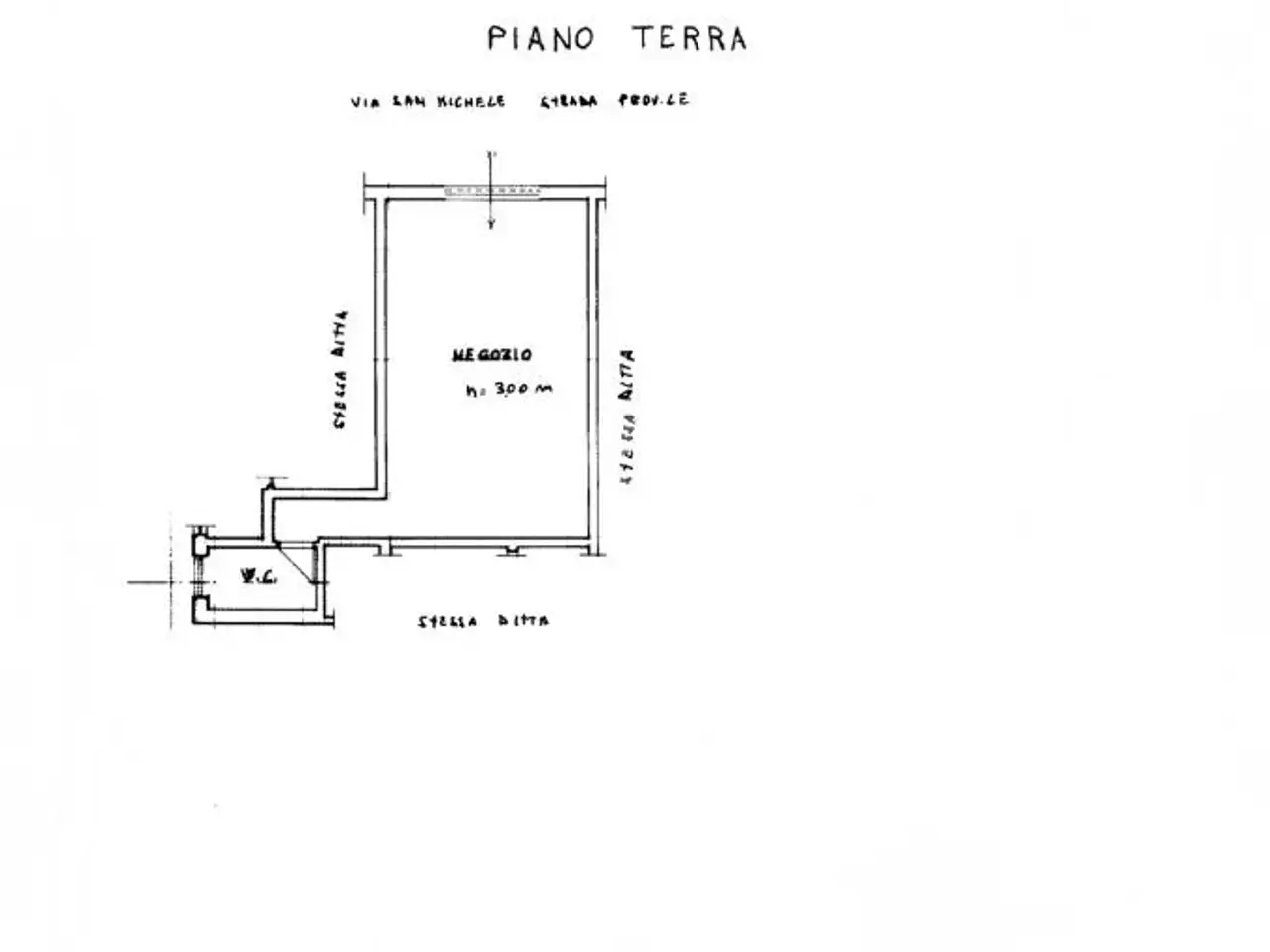 Negozio in Morlupo Via San Michele 4, Morlupo, {3} - Planimetria 1