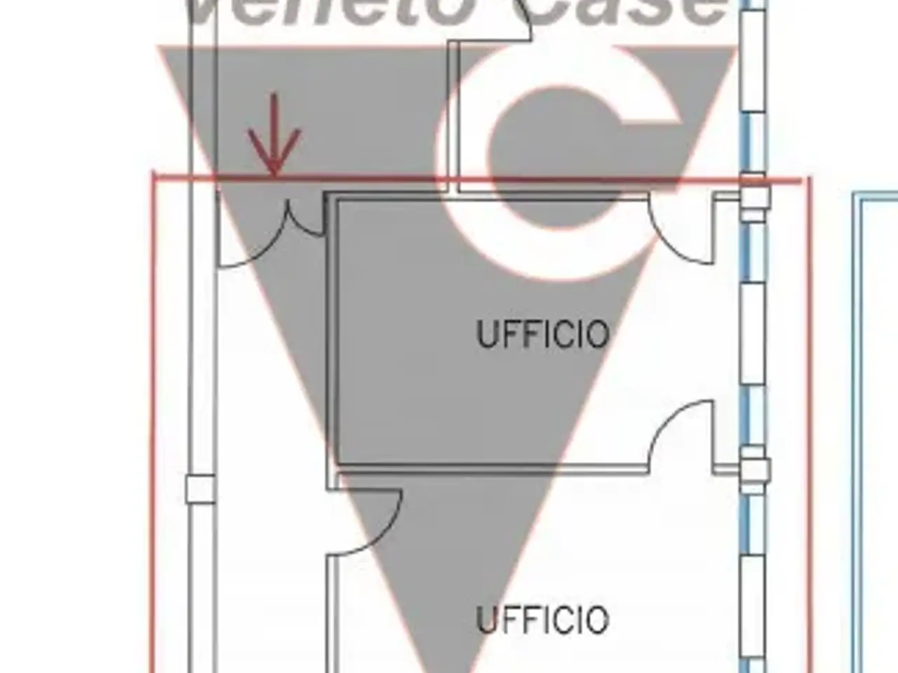 Ufficio in Via della Meccanica, Padova, {3} - Planimetria 1
